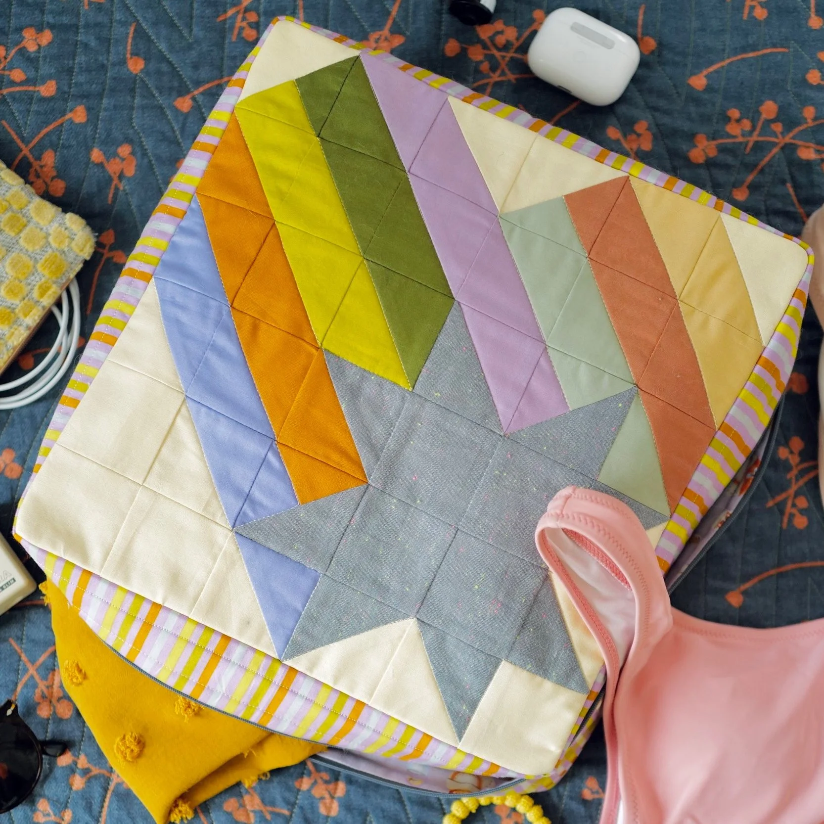 Spare Quilt Block Packing Cube Tutorial — Mija Handmade